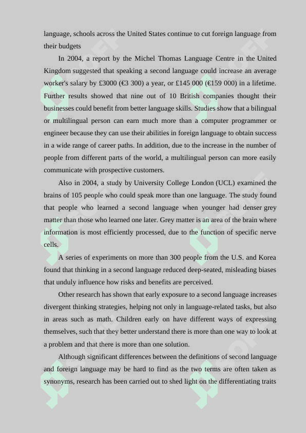 Foreign language 3