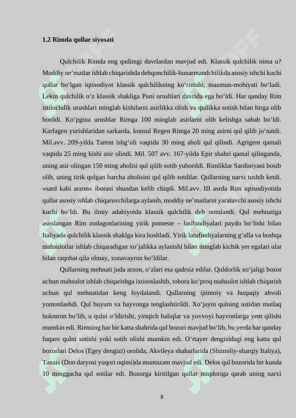 RIM VA KARFAGEN URUSHLARI 8