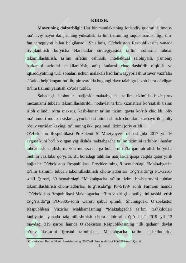 O'zbekistonda maktabgacha ta'lim tizimini boshqarish. 3