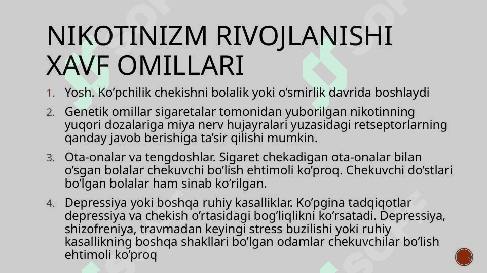 Nikotinizm va asoratlari 2