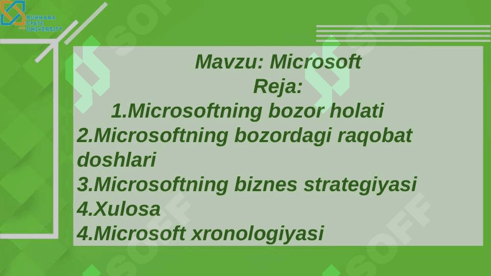 Microsoft kompaniyasi 2