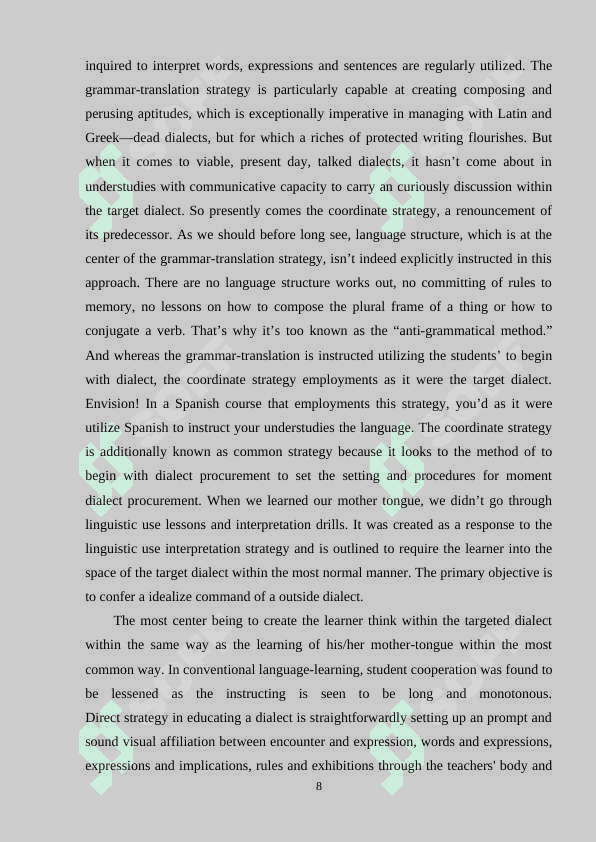 ADVANTAGES OF THE INTEGRATED - SKILL APPROACH 7