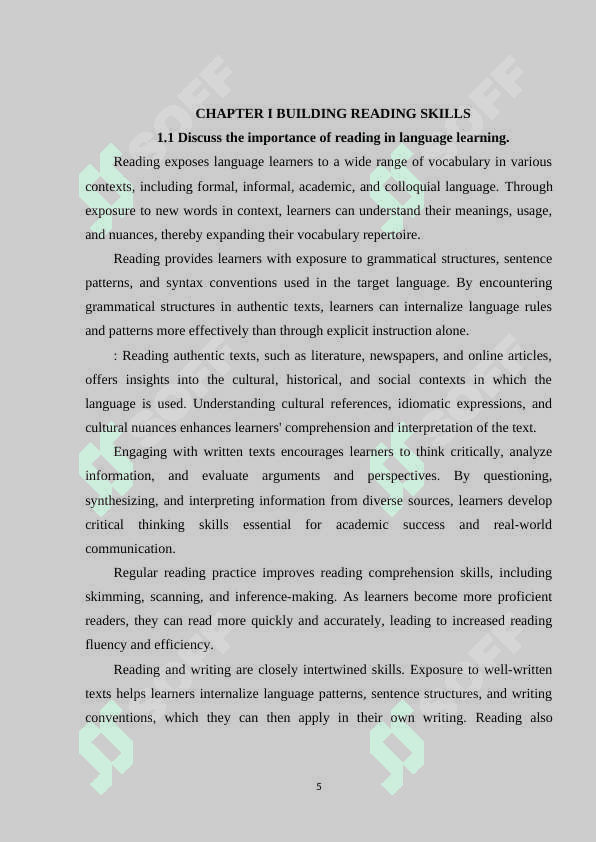 READING WRITING AND LEARNING IN ESL 4