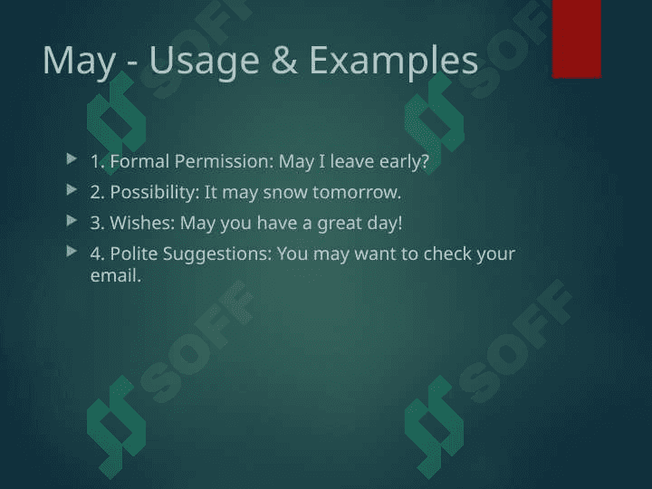 modal verbs 5