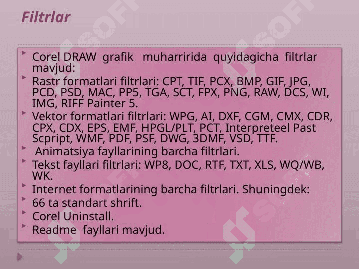 Corel Draw GRAFIK MUHARRIRIDA XOSSALAR PANELI 4