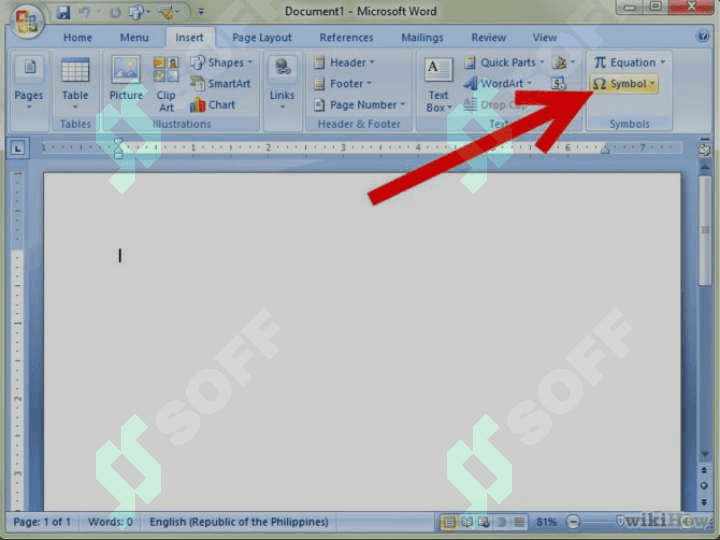 Microsoft Word matn muharriri 3