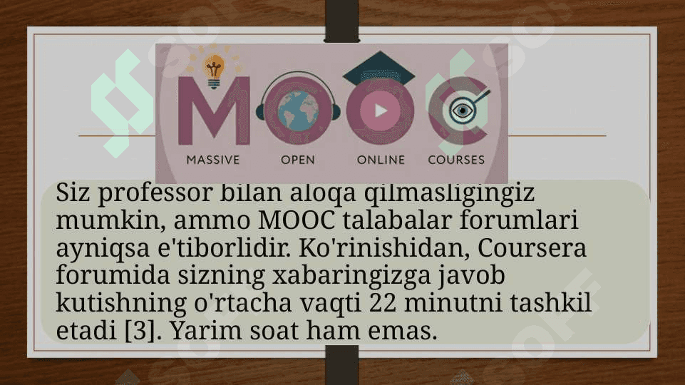 MOOC asosida masofaviy ta’lim olish 4