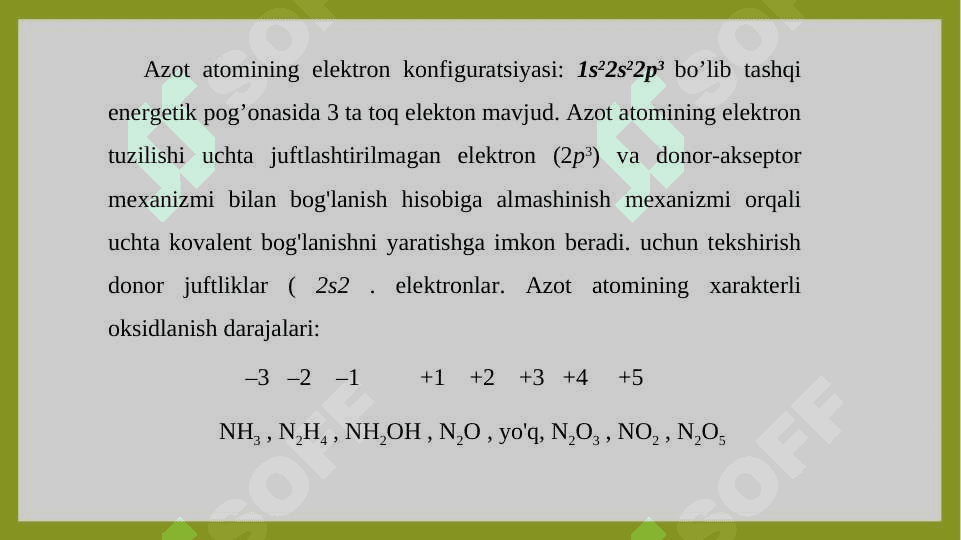 V A va VI A guruh bioelementlari 5