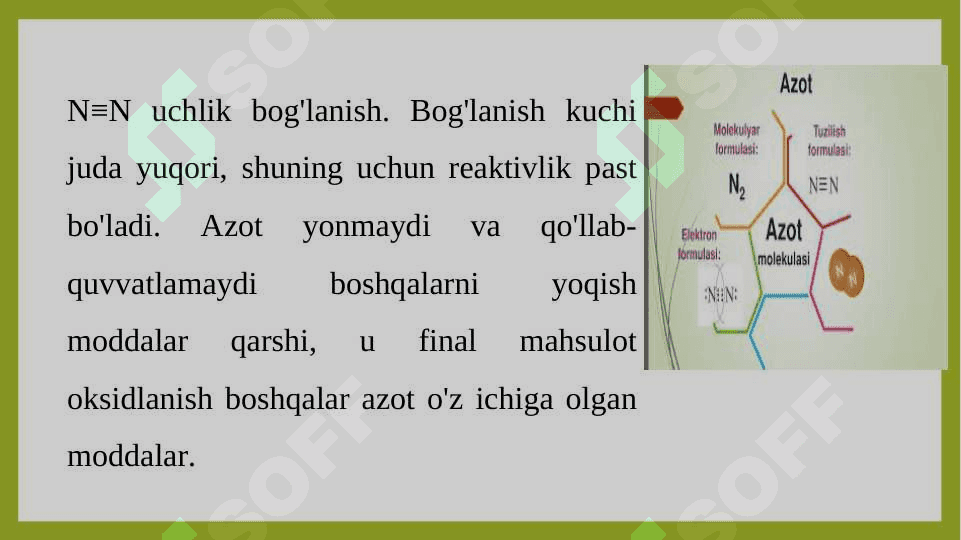V A va VI A guruh bioelementlari 7