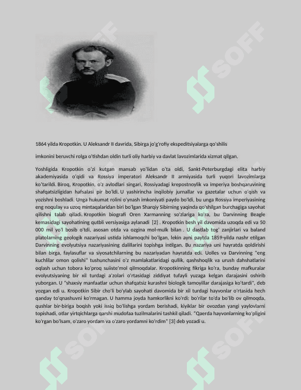 Pyotr Alekseyevich Kropotkin 2