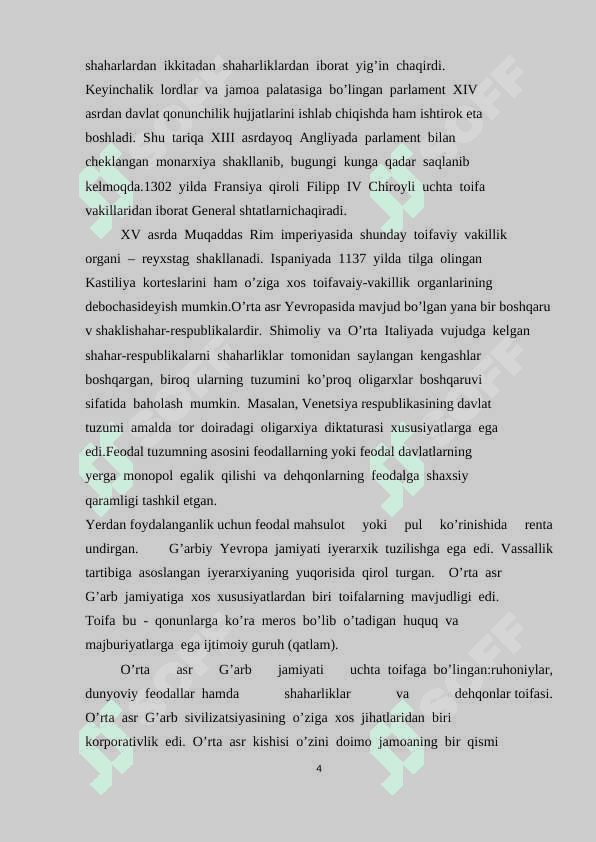 GARB SIVILIZATSIYASINING VUJUDGA KELISHI 4