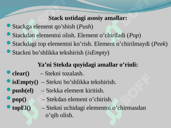 Kontеynеrlar adaptеrlari.      Stek, Navbat va Dek 6