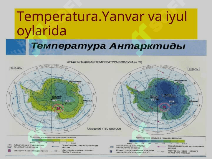 ANTARKTIDA IQLIMI va tabiat zonalari 8