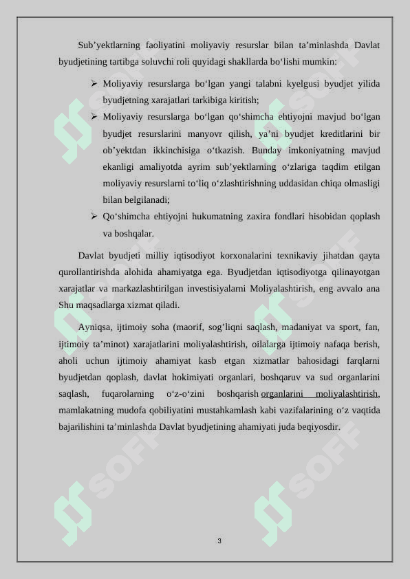 O’zbekiston Respublikasi davlat byudjeti 3