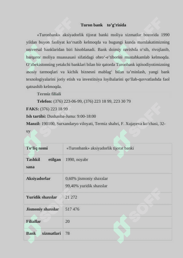 Turon bank hisobot 3
