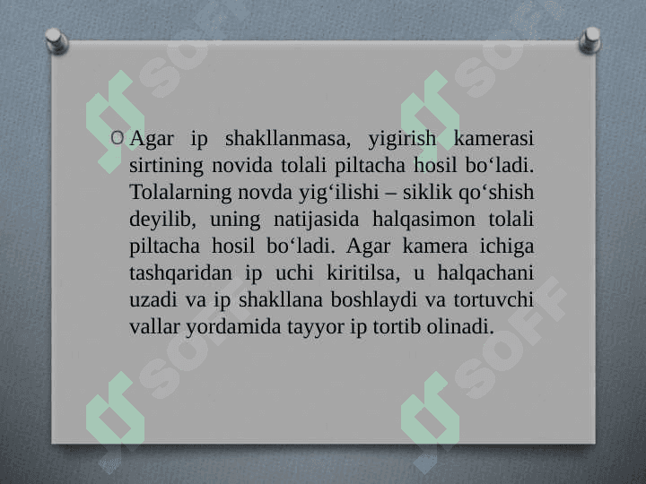 “Schlafhorst”, “Rieter”, “Marzoli” firmalarining pnevmomexanik yigirish mashinalari qiyosiy tahlili 5