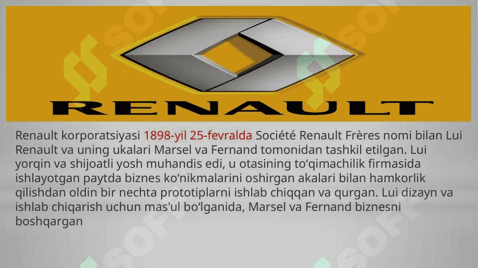 Renault kompaniyasi 2