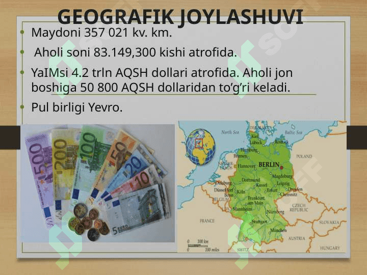 Germaniya Federativ Respublikasining iqtisodiyoti va beznis etikasi 5