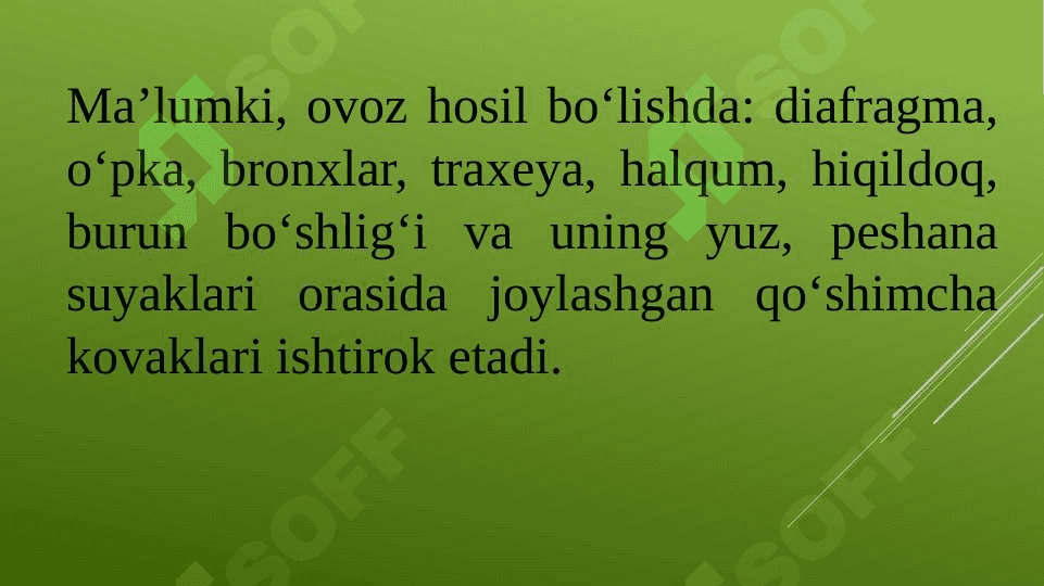 Ovoz buzilishlari  uning sabablari va mexanizmi 3