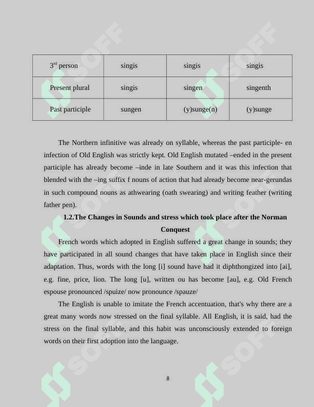 Phonetic peculiarities of Germanic languages 8