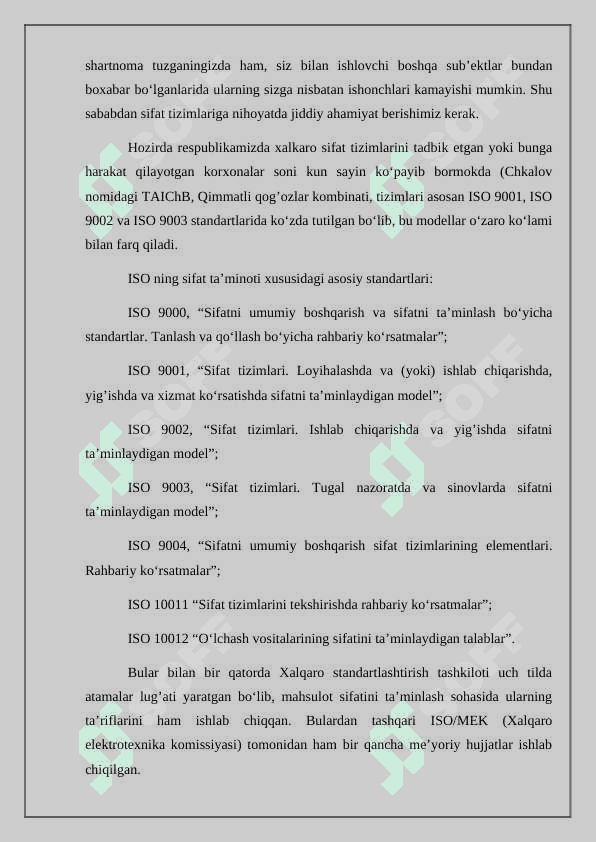 Metrologiya bo'yicha xalqaro tashkilotlar 3