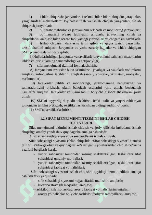 Korxona va tashkilotlarda sifat menejmenti 8