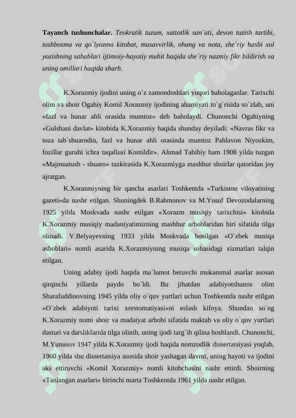 Komil Xorazmiy hayoti va ijodi 2