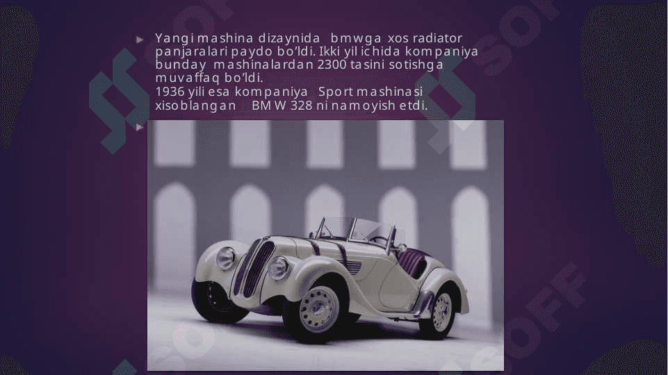 BMW kompaniyasining  yaratilish tarixi 8