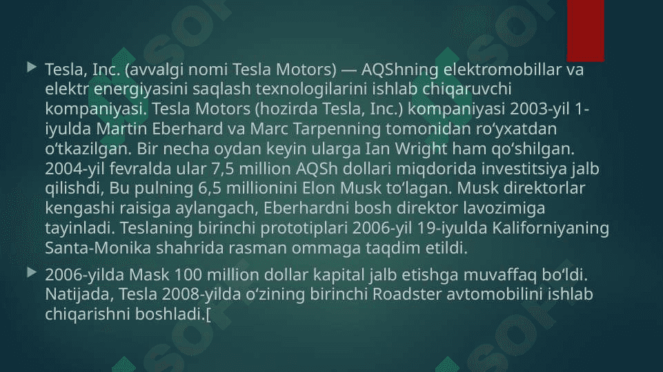 TESLA 3