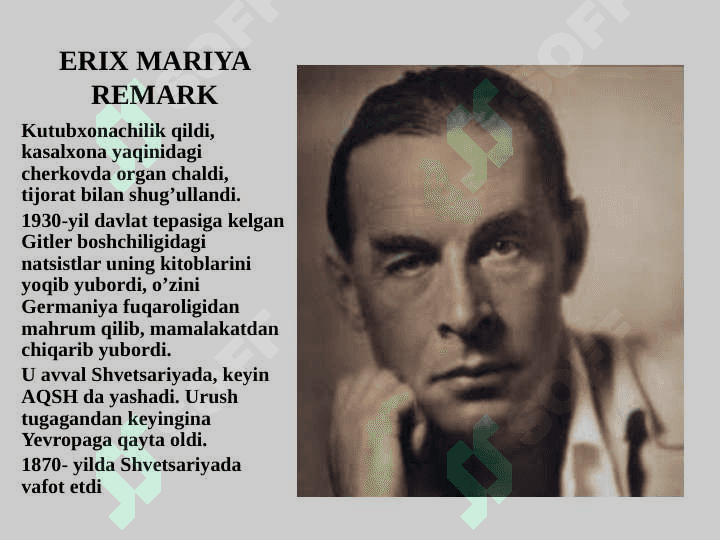 Erix Mariya Remark (1898-1970-yy) 3