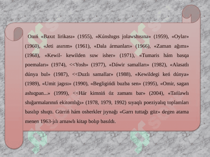 Í.Yusupovtıń  ómiri  hám  dóretiwshiligi 4