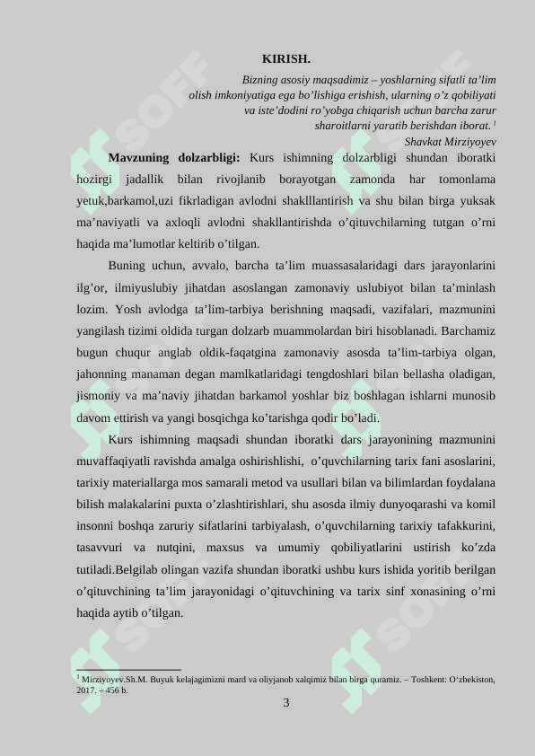 TA'LIM MUASSASALARIDA TARIX XONASI 3