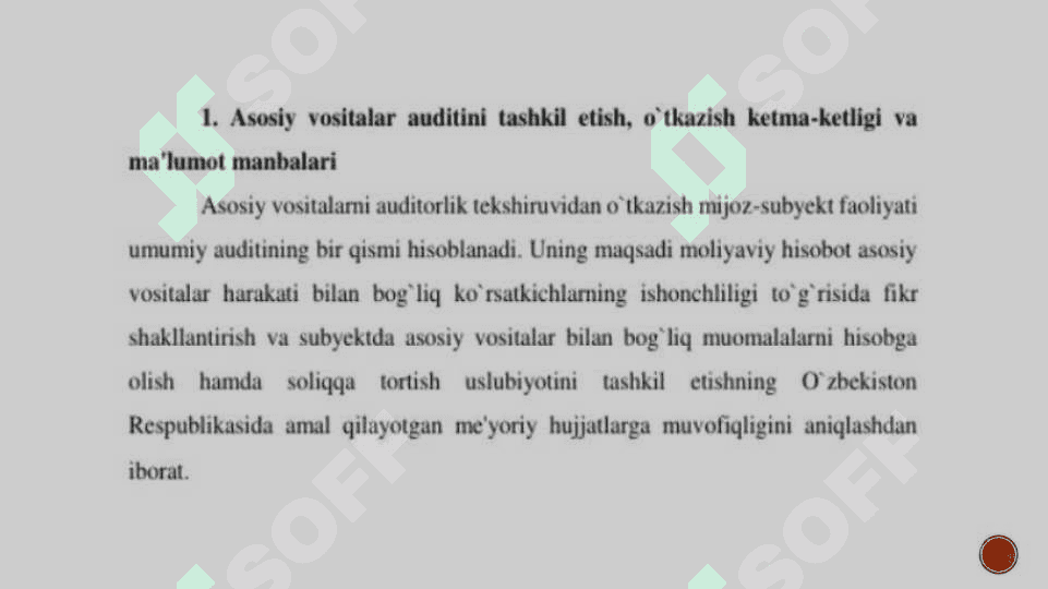 Audit 8