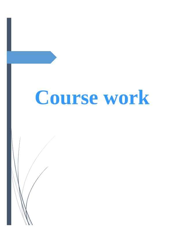The structure of an  essay course work