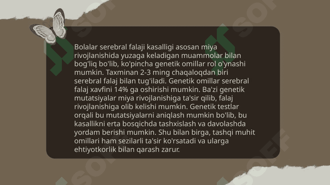 Bolalar serebral falaji 7