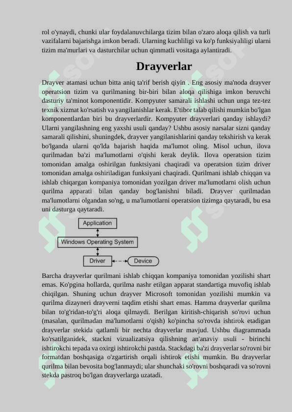 KOMPYUTERNING DASTURIY TA’MINOTLARI 4
