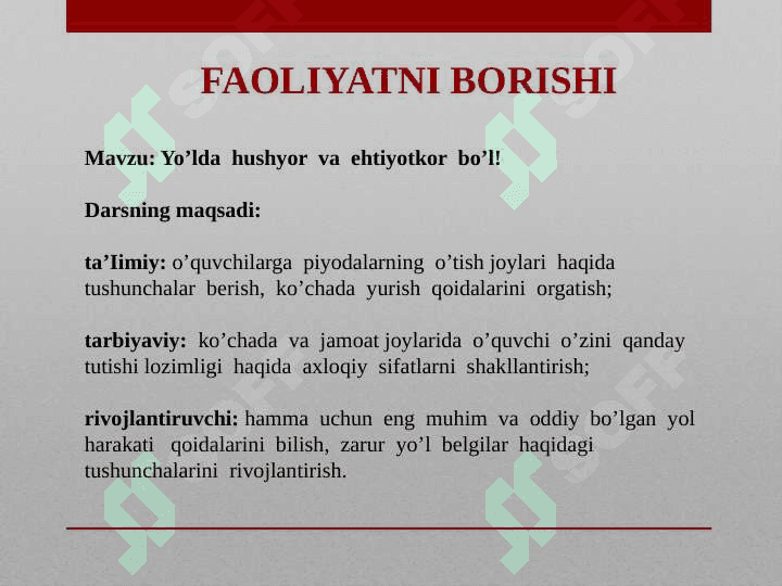 Ehtiyotkor piyoda 5