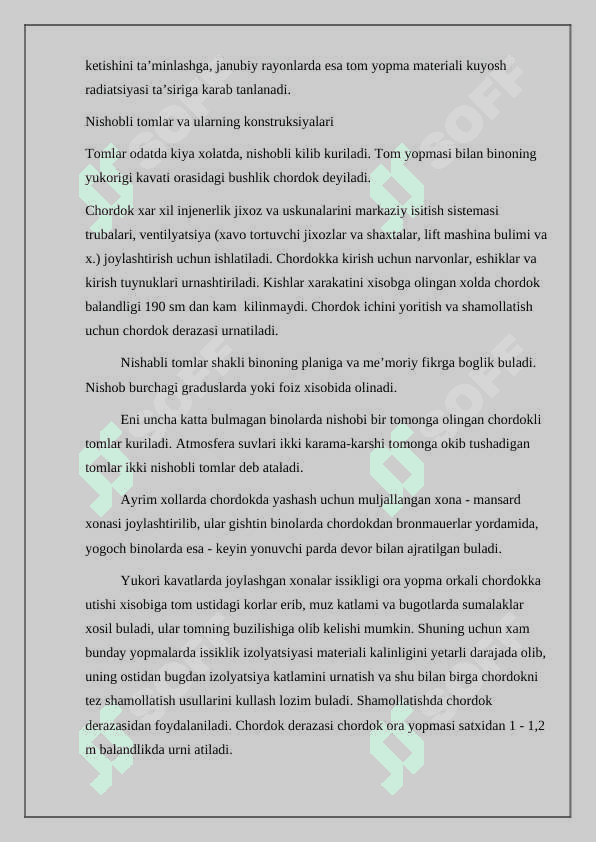 Tomlar  tomlarning konstruksiyalari 3