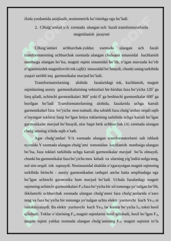 Transformatorlarning 4