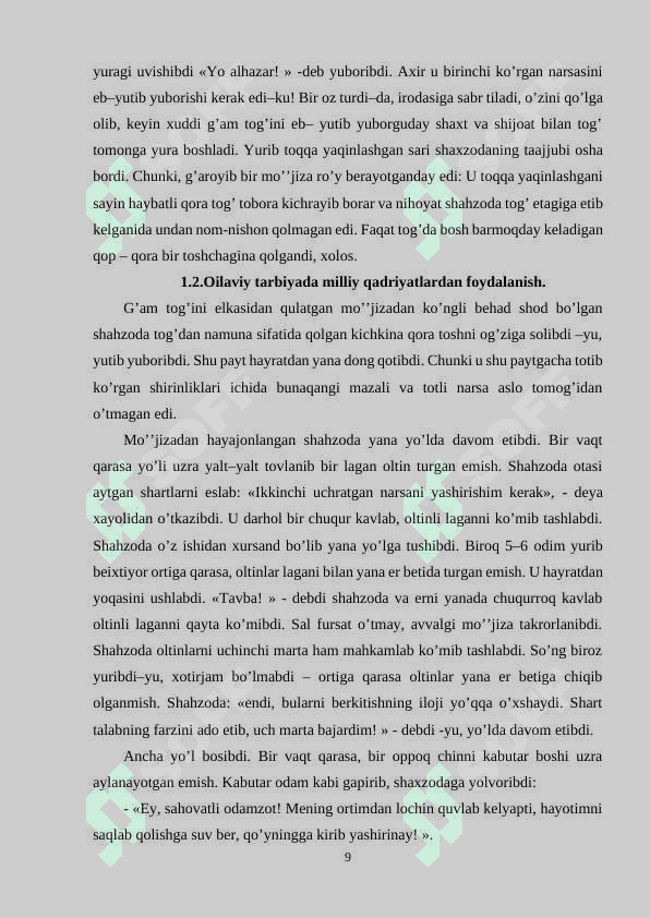 OILADA VA MAKTABDA O'QUVCHILAR SHAXSINI SHAKLLANTIRISH 8