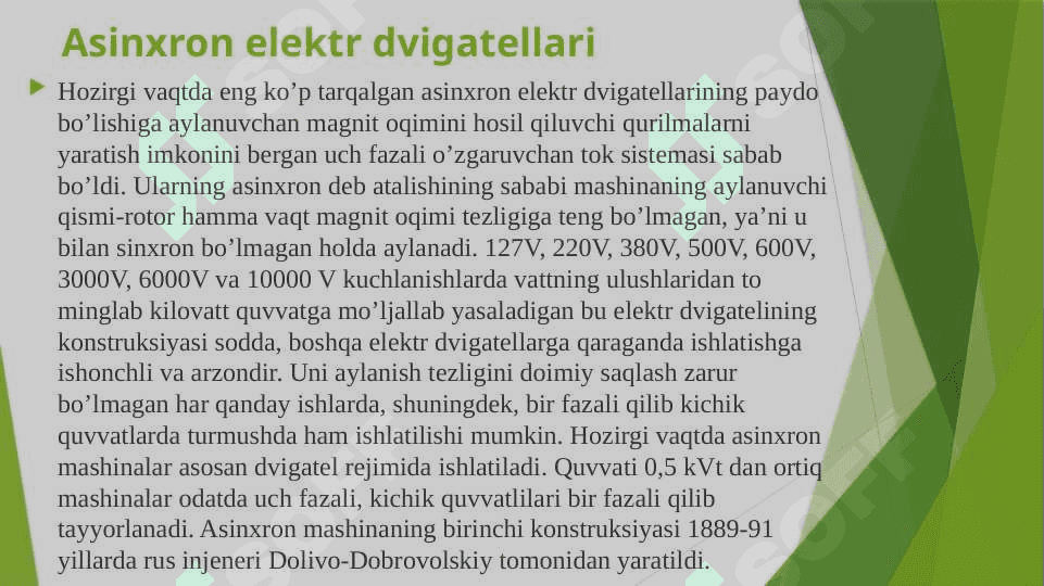 Asinxron elektr mashinalar 3