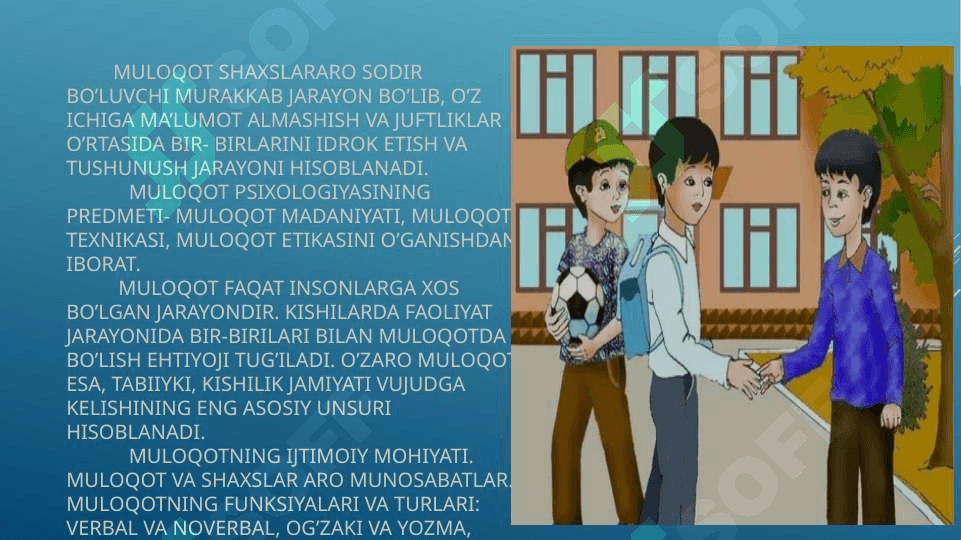 muloqot-axborot almashinuv sifatida 2