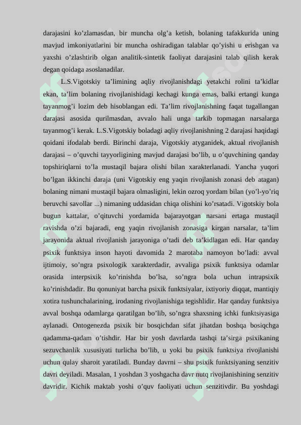 KASBIY  FAOLIYATGA  INDIVIDUAL  YONDASHISHNING PSIXOLOGIK  JIHATLARI   Psixik taraqqiyot qonuniyatlarining  kasbiy  faoliyat  samaradaorligi omili  sifatida 3