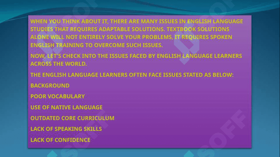 Issues in language learning 4