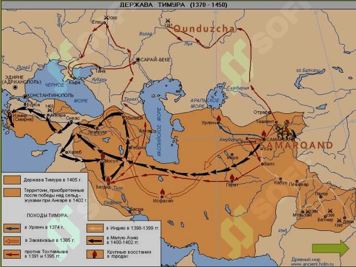 Amir Temurning harbiy yurishlari 8