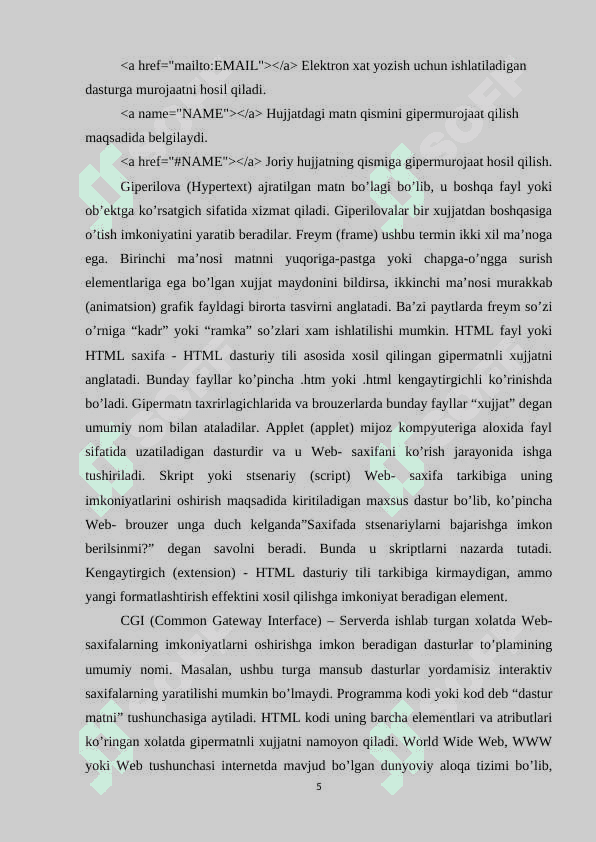 HTMLDA GIPERSSILKALAR 5