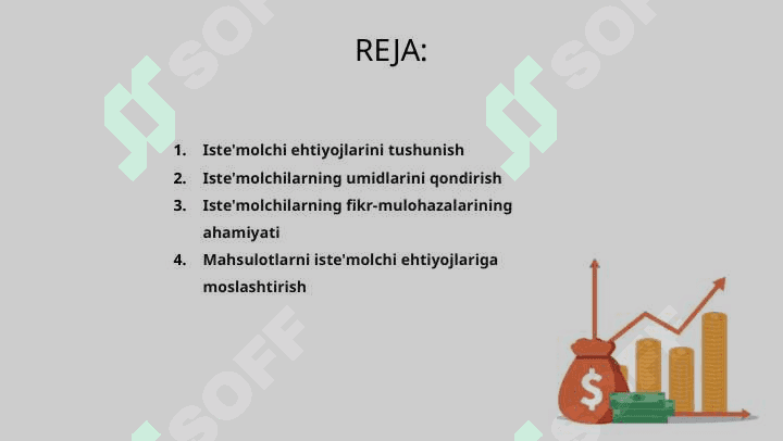 Istemolchilarni extiyojlari 2