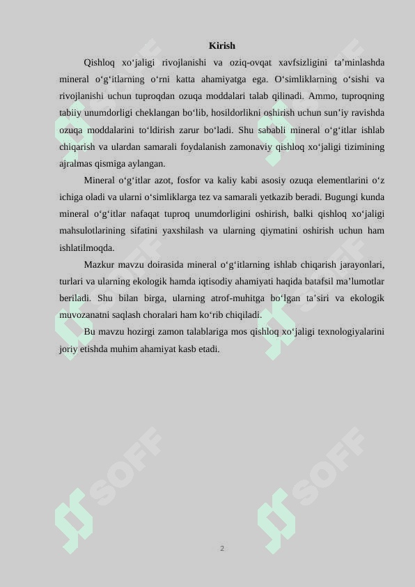 Mineral o‘g‘itlar ishlab chiqarish va ularning turlari 2