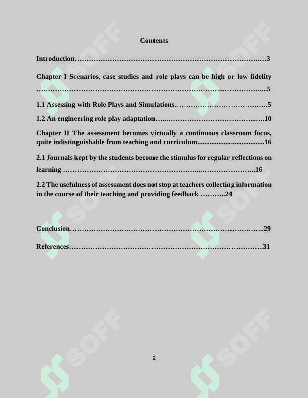 The progress in teaching with the use of case-study role play and simulation 2