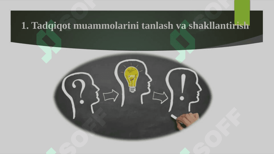 TADQIQOT MUAMMOSINI ANIQLASH 3